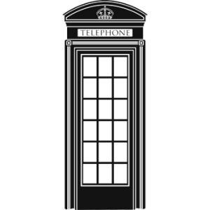 Telephone booth PNG-43066